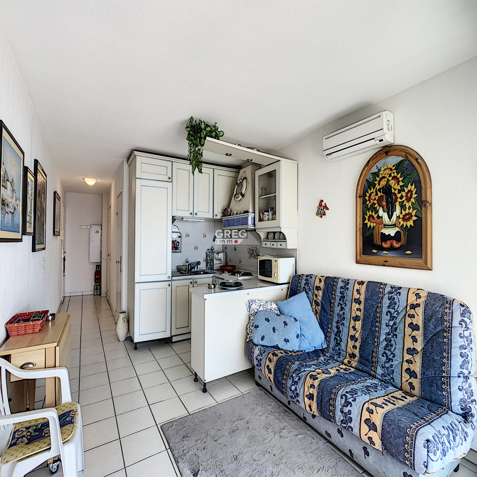 vente Studio avec Chambre cabine à VilleneuveLoubet plage